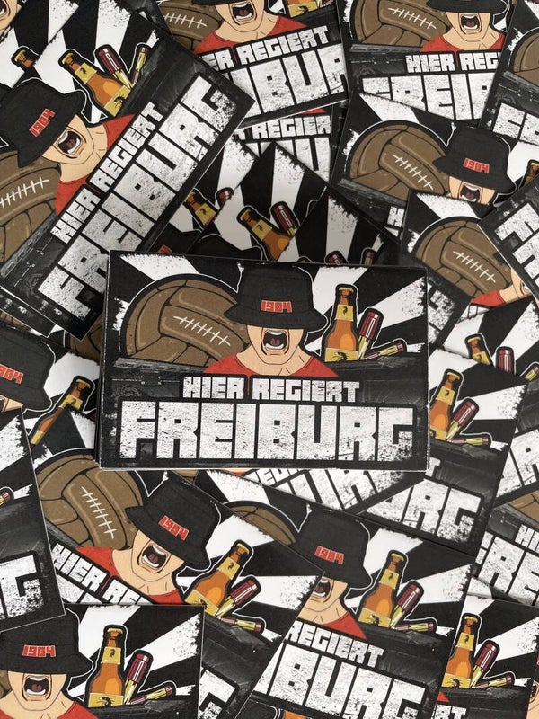 Hier Regiert Freiburg Stickers