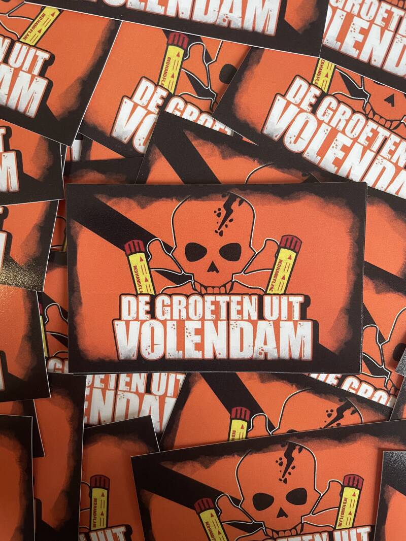 De groeten uit Volendam stickers