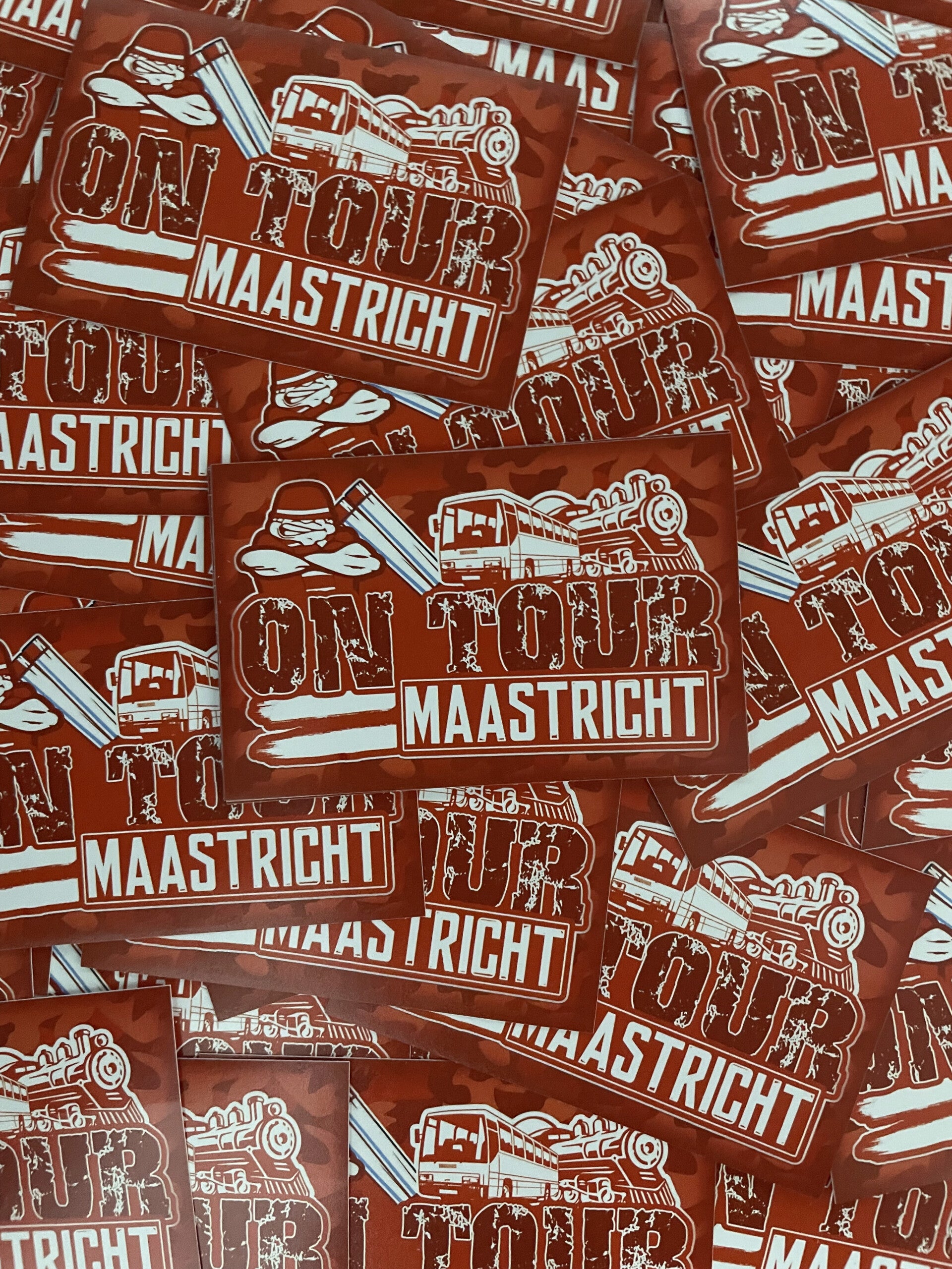 On tour Maastricht Stickers