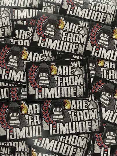 We are from IJmuiden Stickers