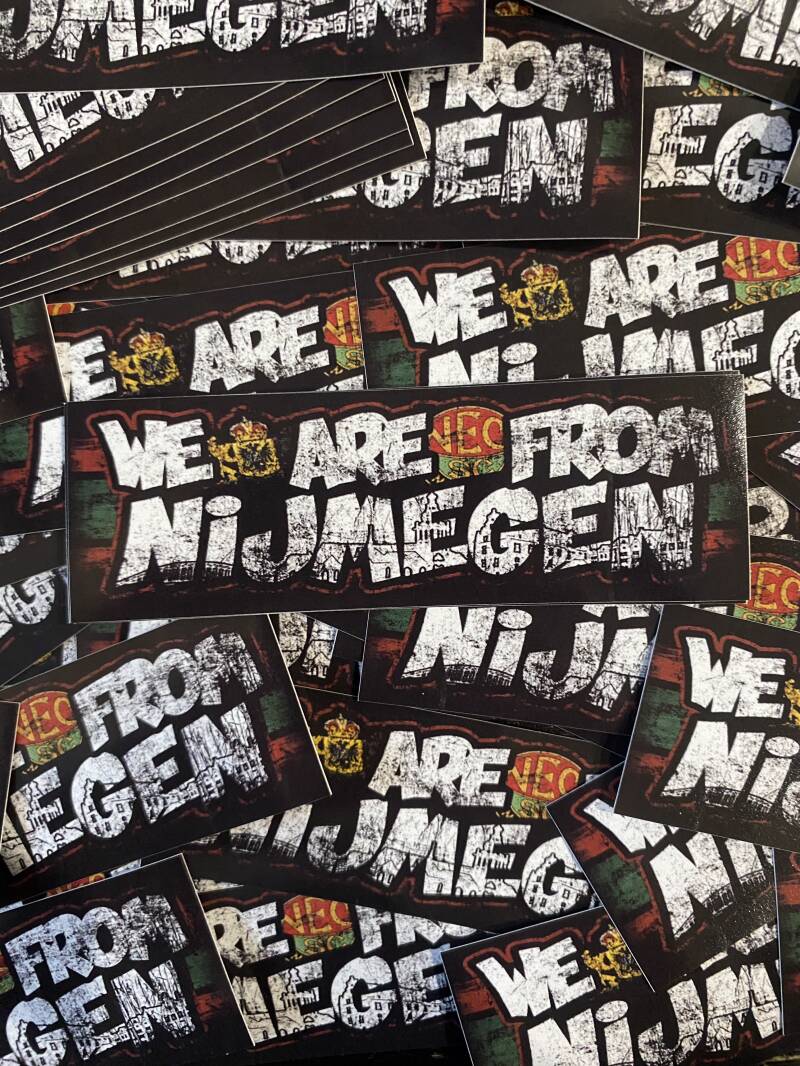 We are from Nijmegen stickers