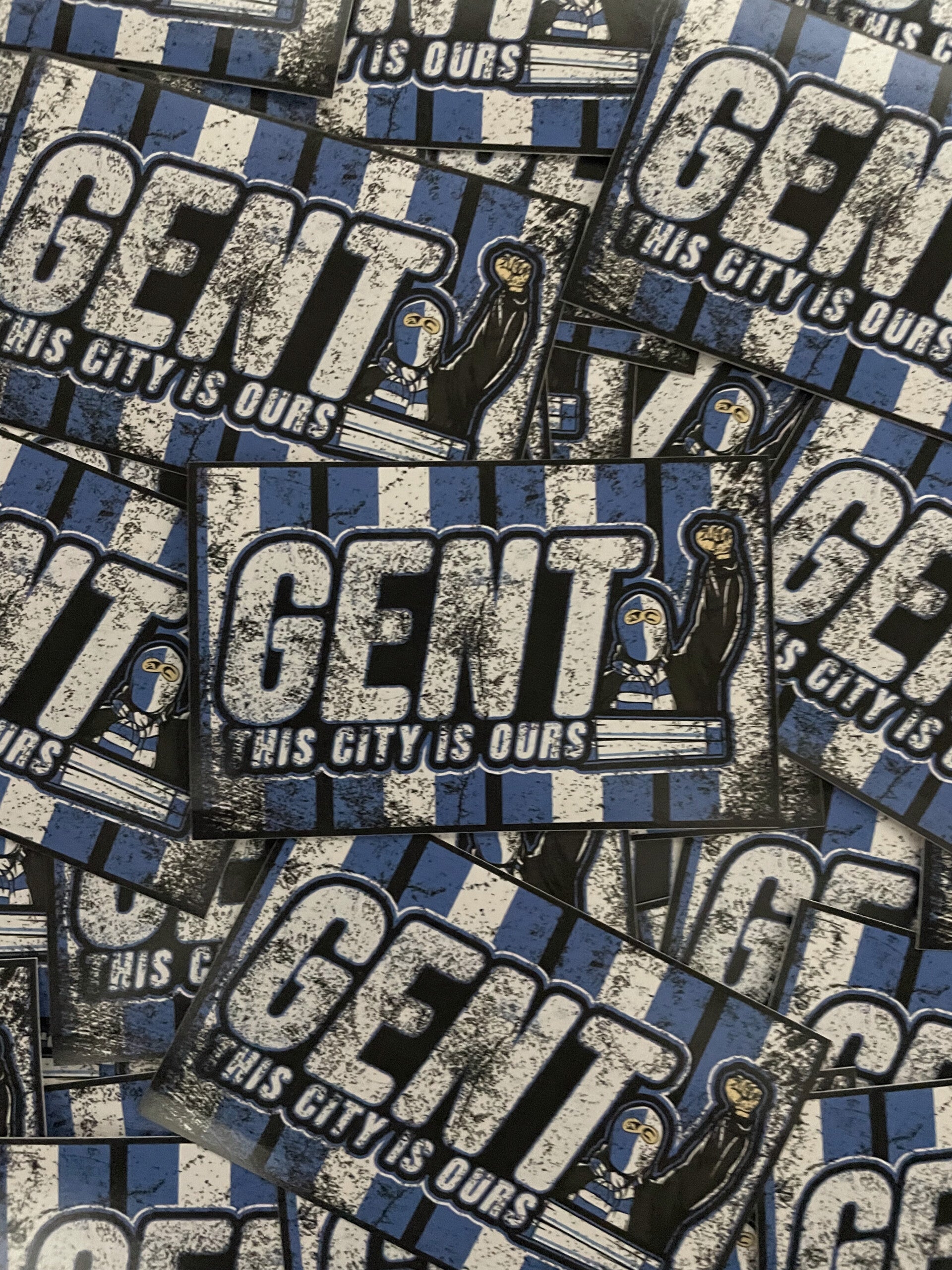 Gent this city is ours Stickers