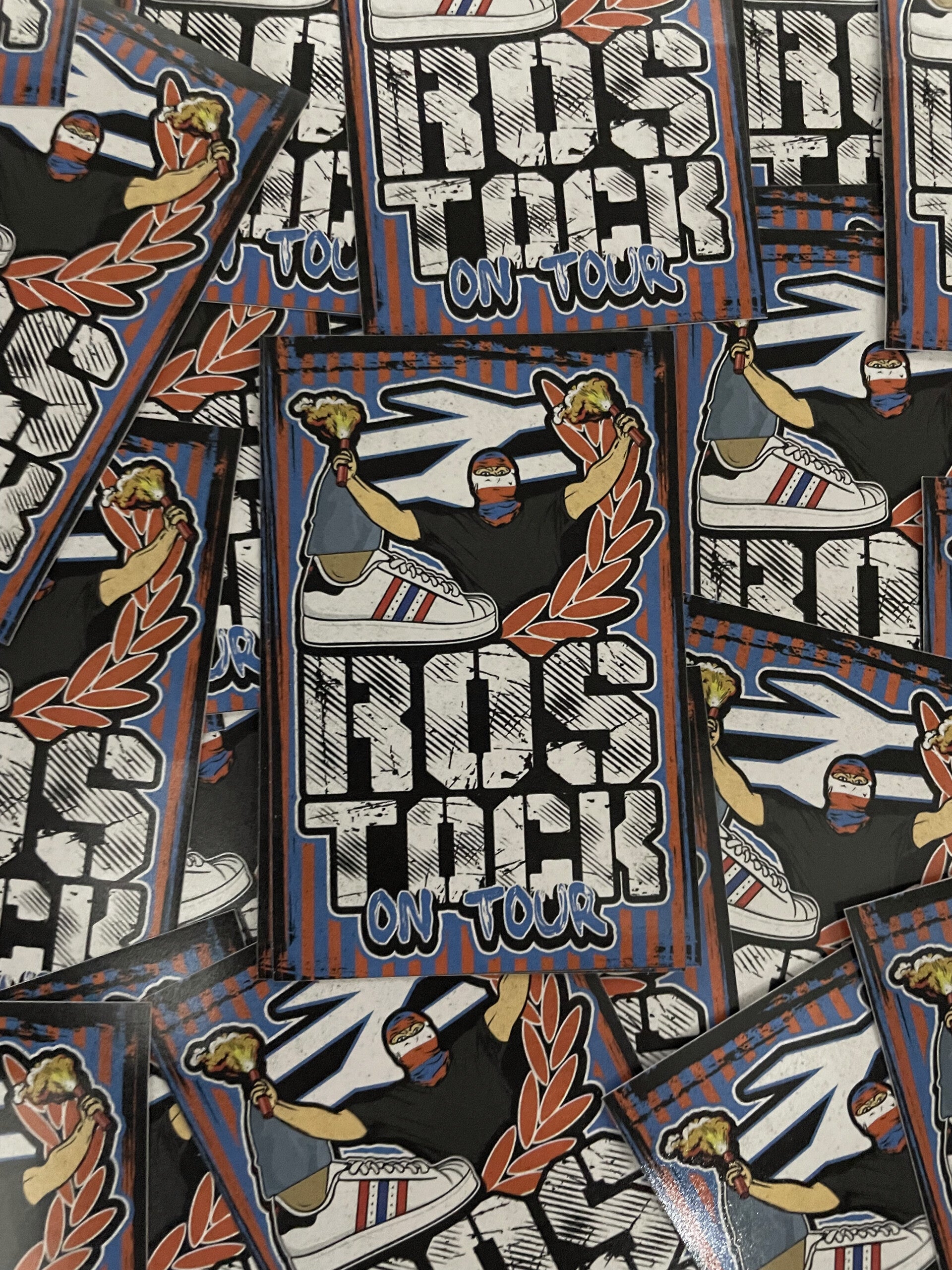 Rostock on tour stickers