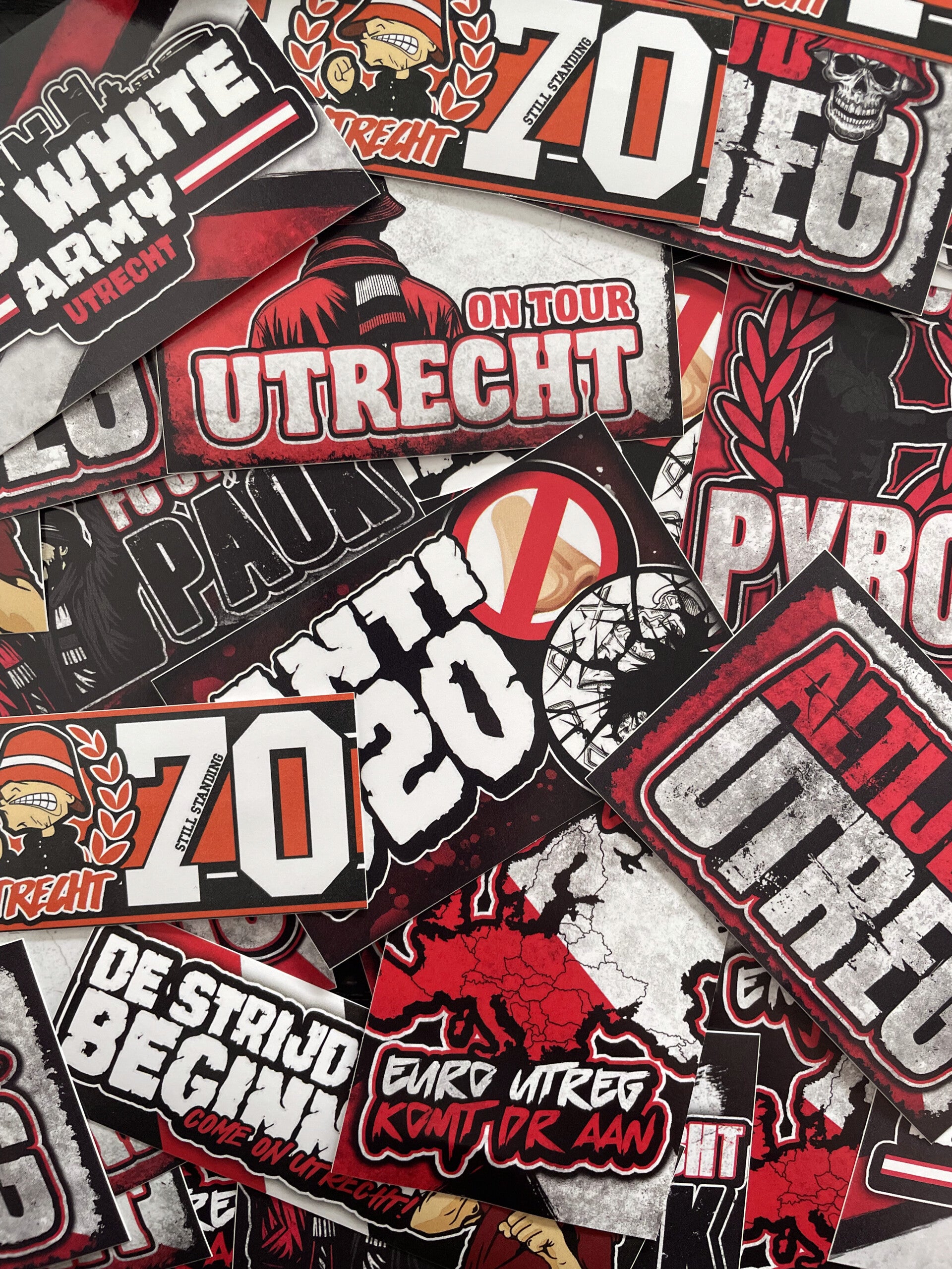 Utrecht Sticker mix