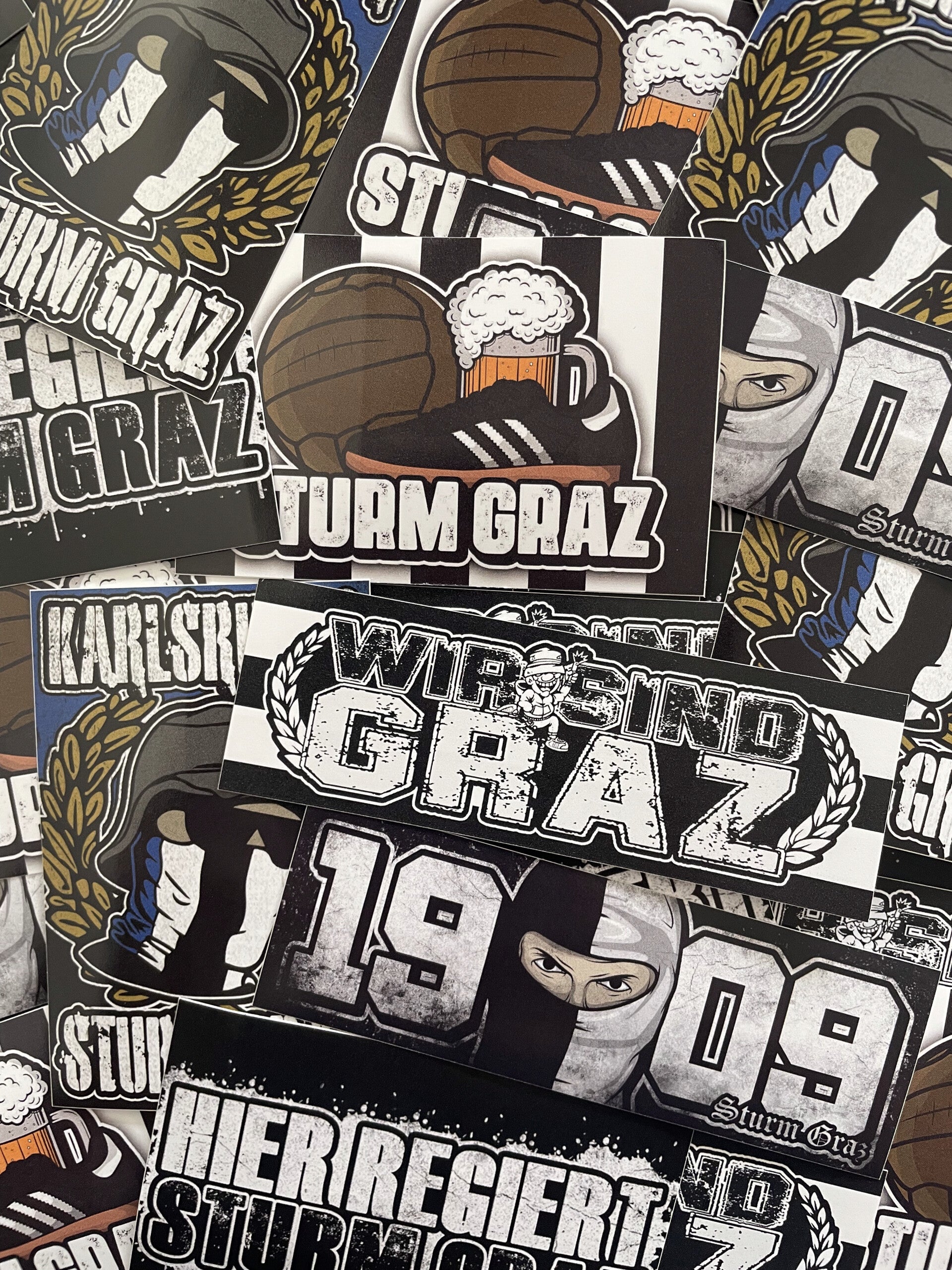 Sturm Graz Sticker mix