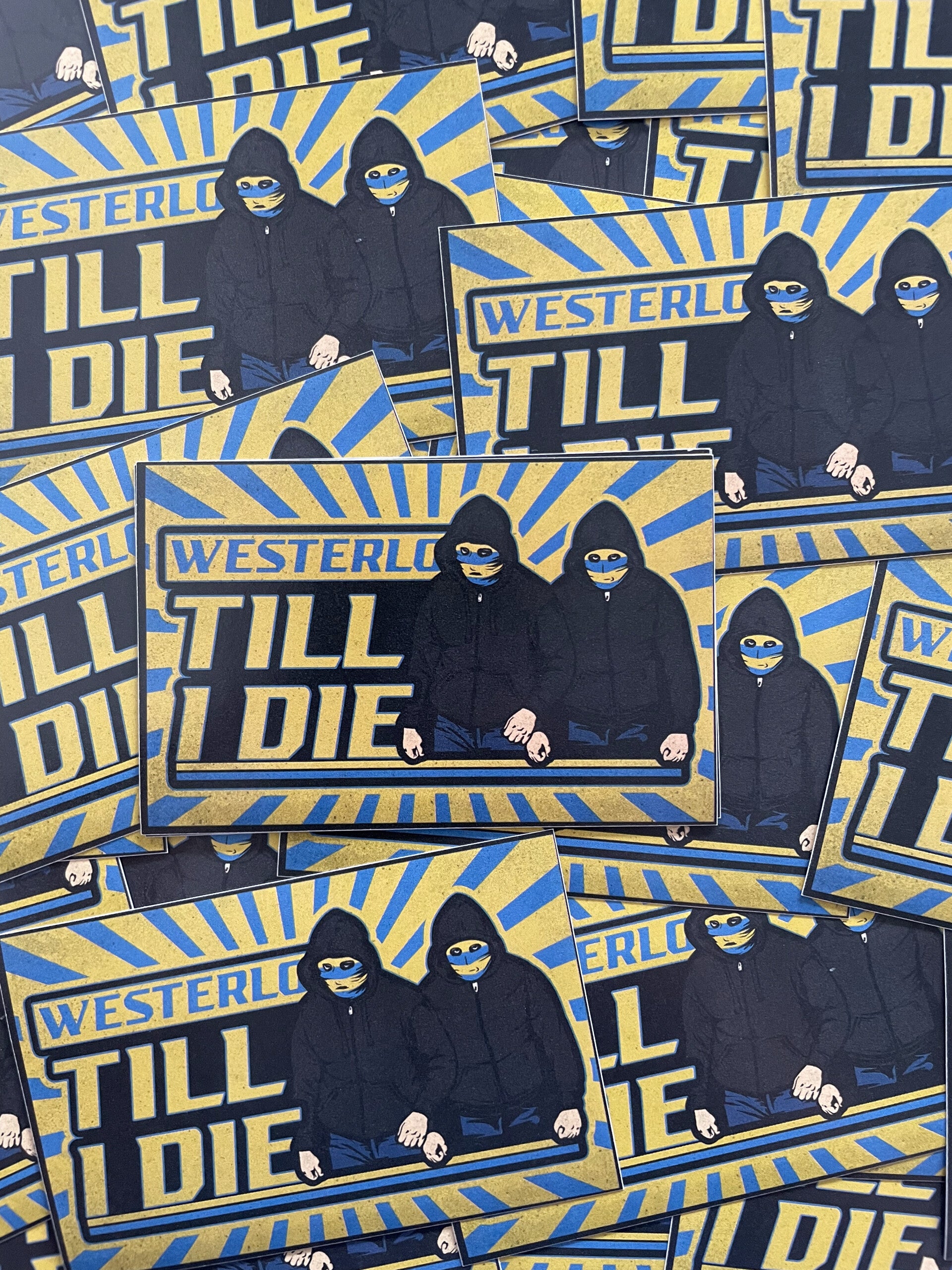 Westerlo Till I die Stickers