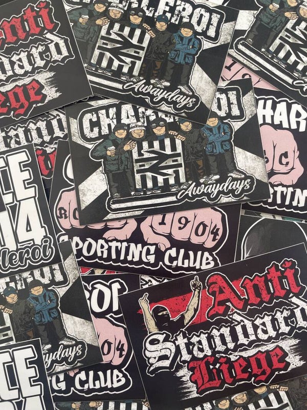 Charleroi Sticker mix