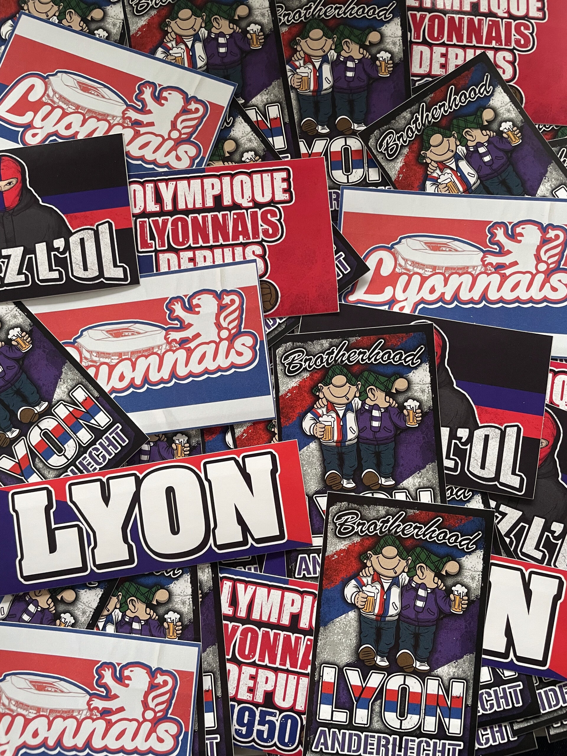 Lyonnais Sticker mix