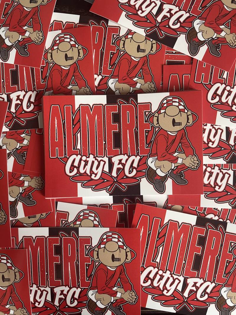 Almere city FC stickers