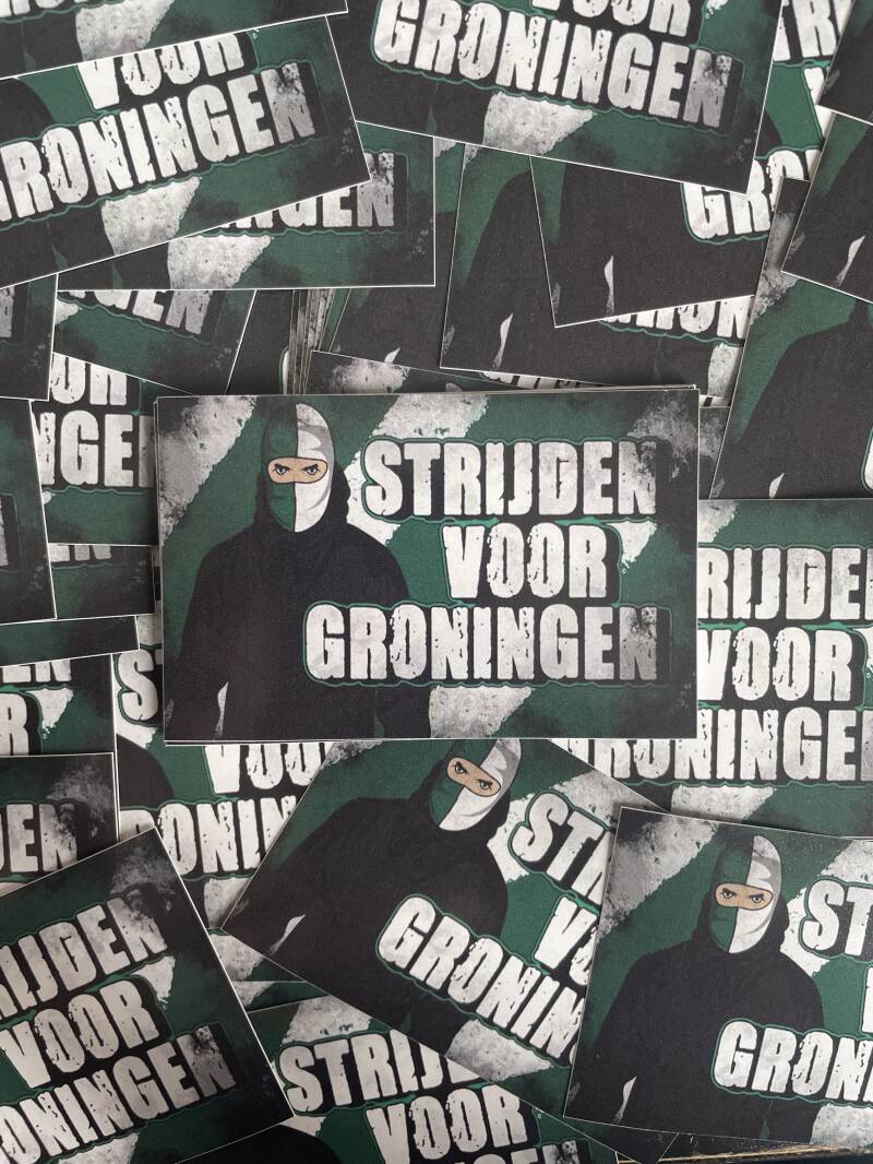 Strijden voor Groningen stickers