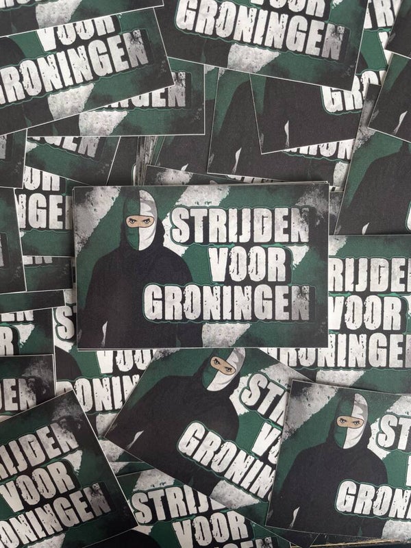 Strijden voor Groningen stickers