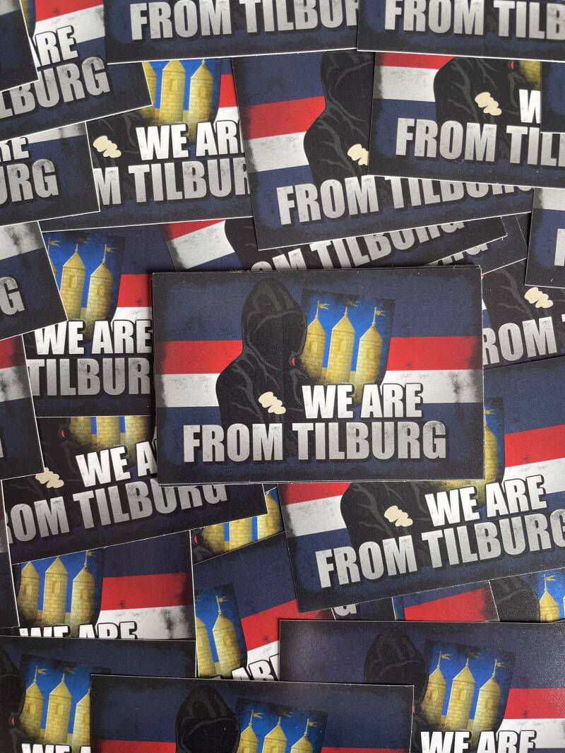 We are from Tilburg stickers