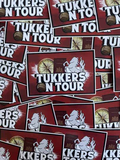 Tukkers on tour Stickers