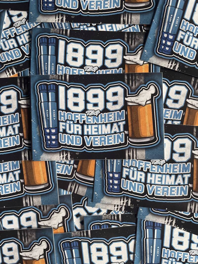 1899 TSG Hoffenheim für heimat und verein stickers