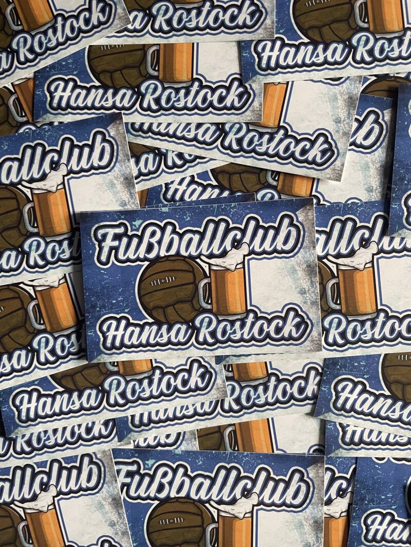 Fuẞballclub Hansa Rostock stickers