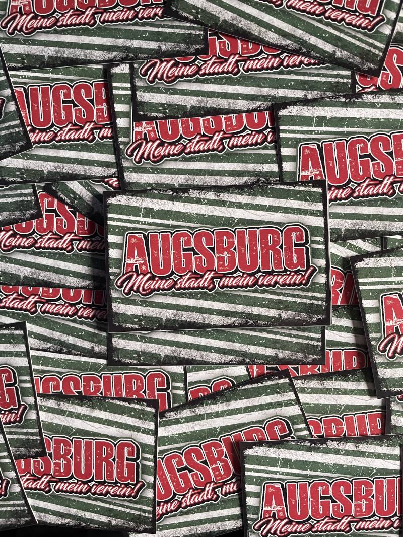 Augsburg meine stadt, mein verein! stickers