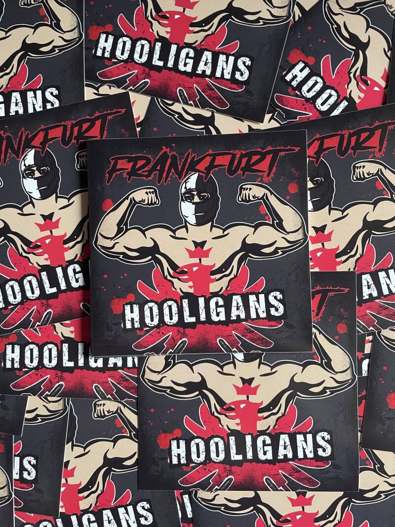 Frankfurt hooligans stickers