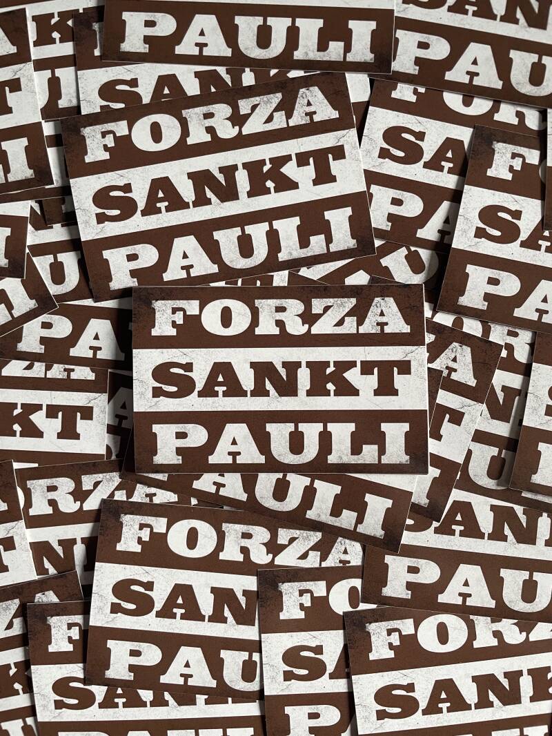 Forza Sankt Pauli stickers