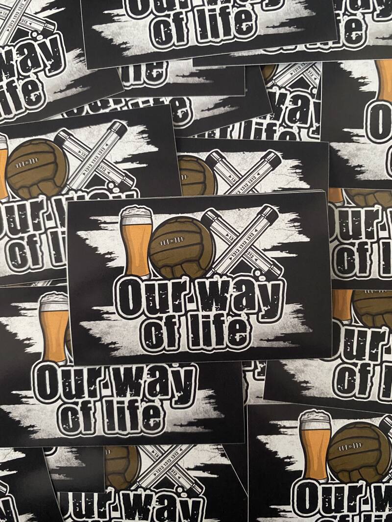 Our way of life stickers