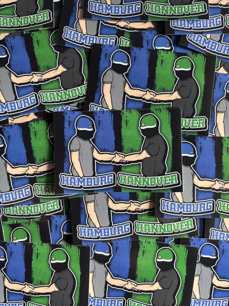Hamburg X Hannover Stickers