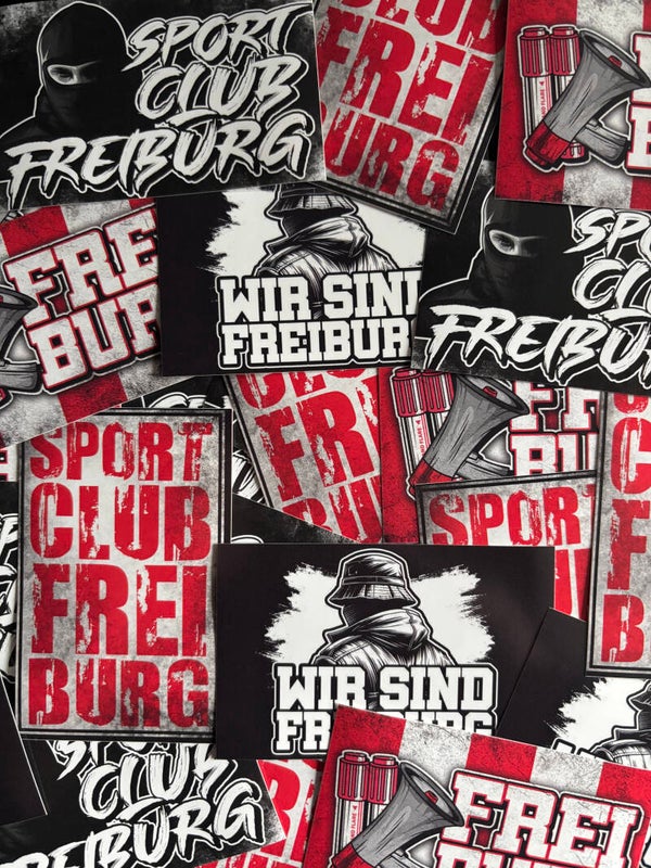 Freiburg Sticker mix