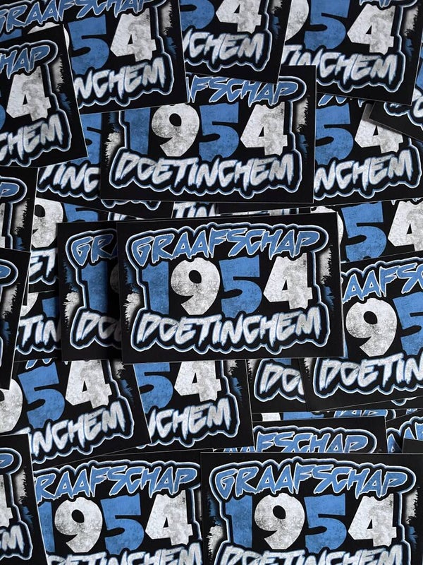 Graafschap 1954 Doetinchem stickers