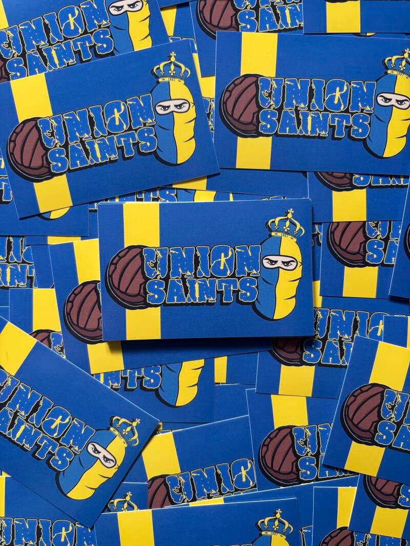 Union Saints stickers