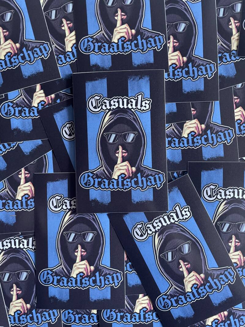 Casuals Graafschap stickers
