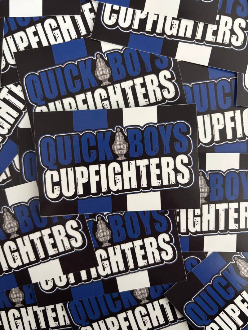 Quick boys cup fighters stickers
