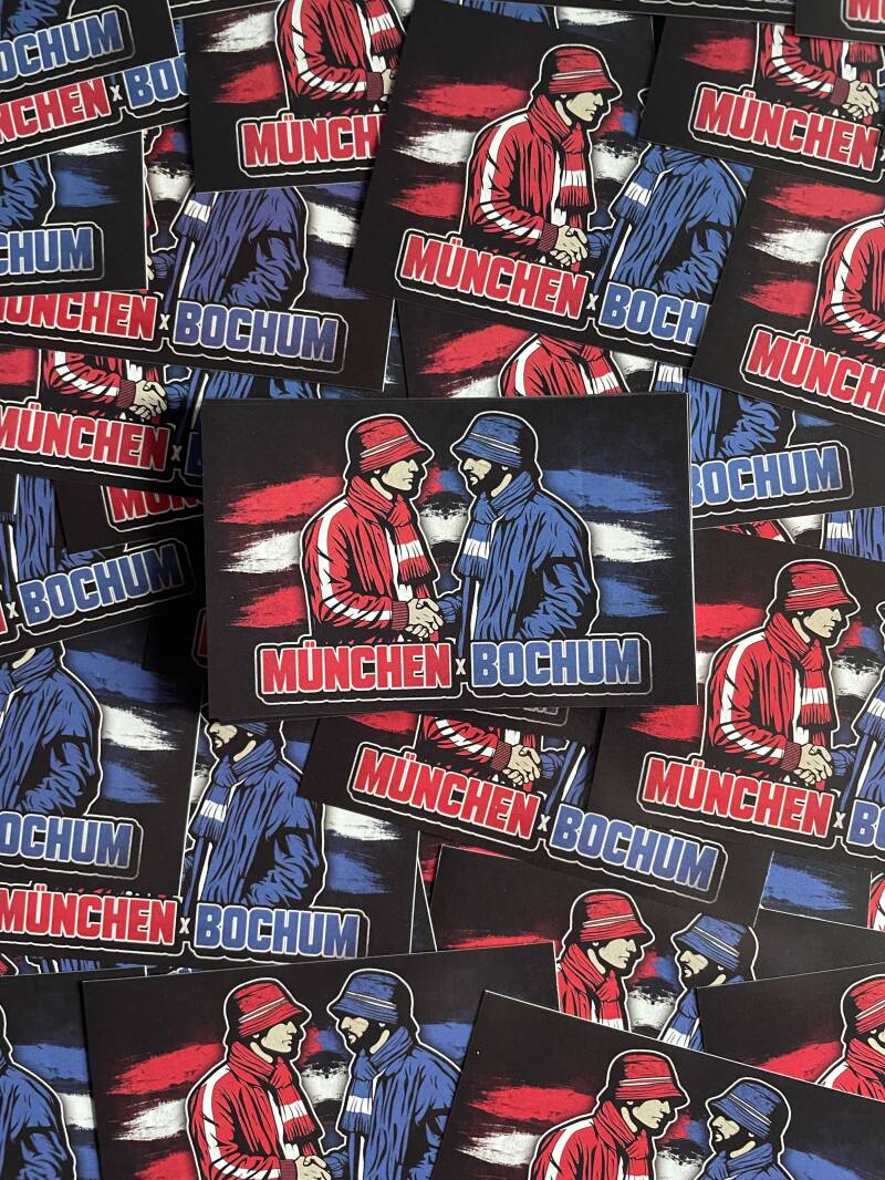 München X Bochum stickers