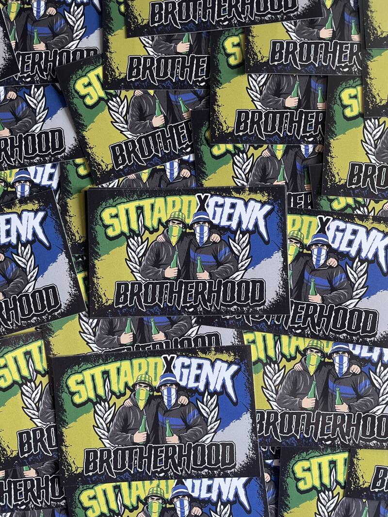 Sittard X Genk Brotherhood stickers