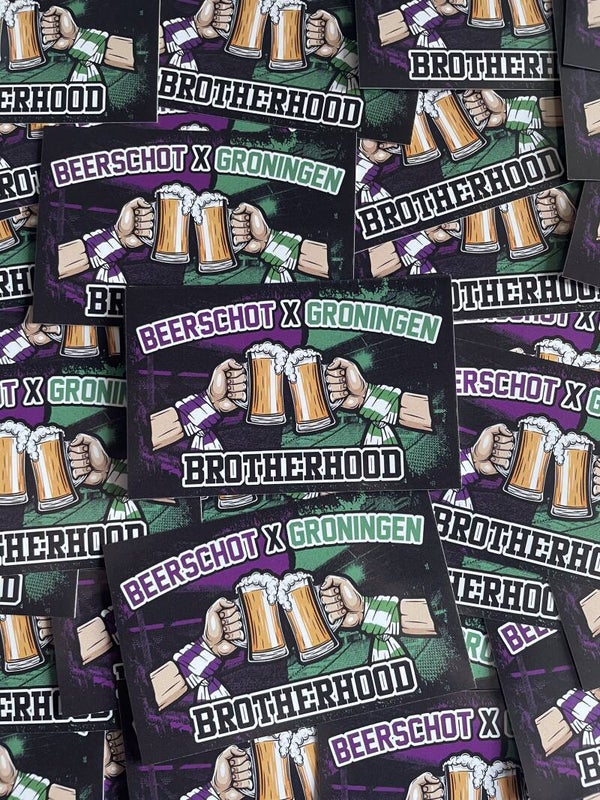 Beerschot X Groningen stickers