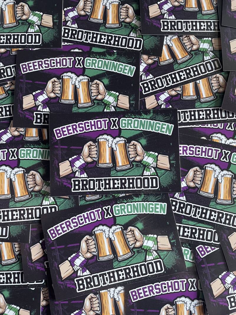 Beerschot X Groningen stickers