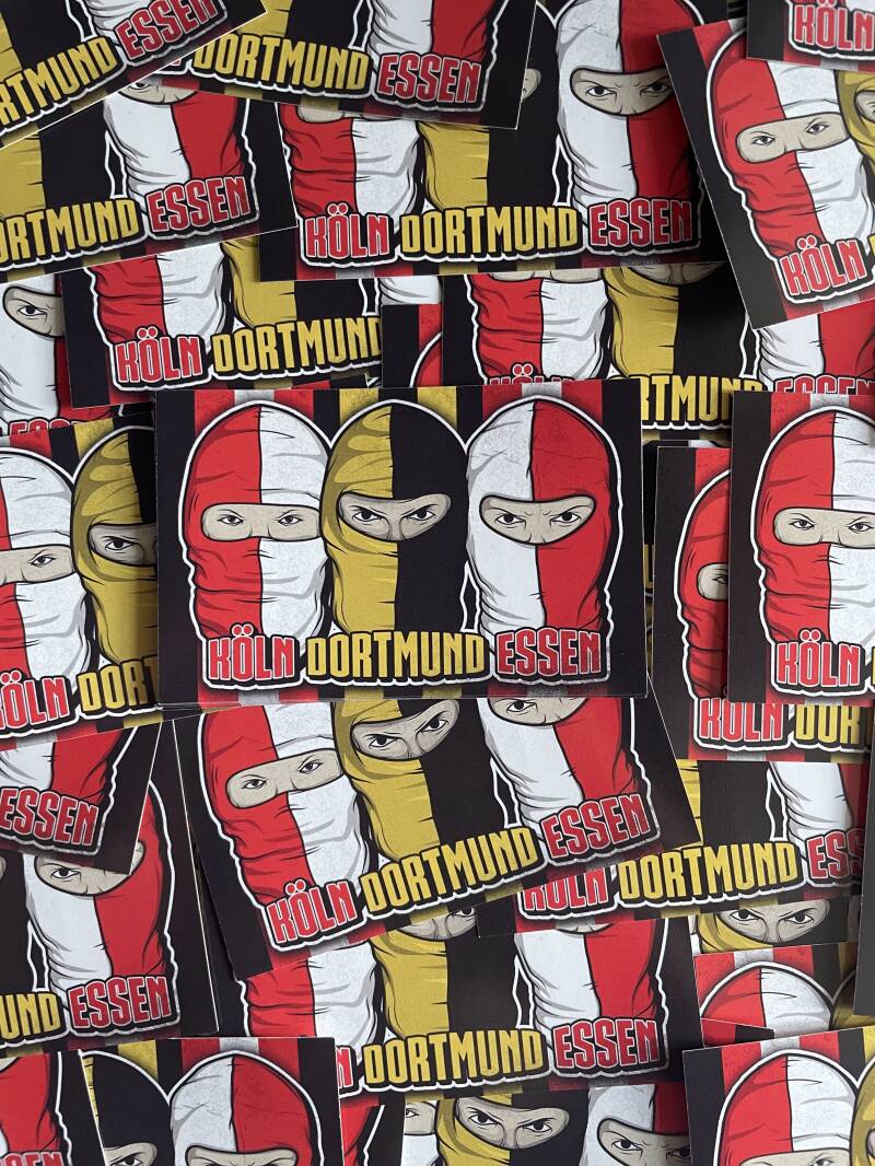 Köln x Dortmund x Essen Stickers