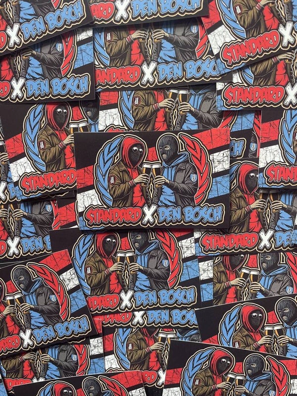 Standard X Den Bosch stickers