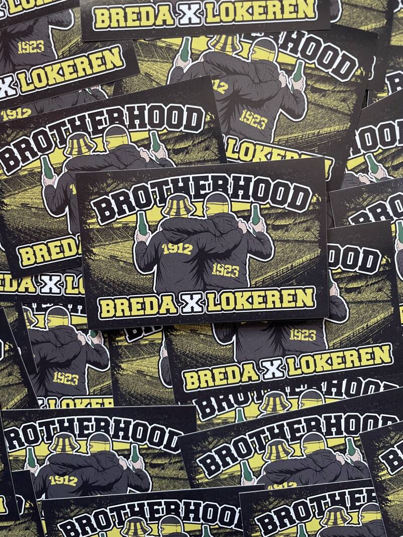 Breda X Lokeren stickers