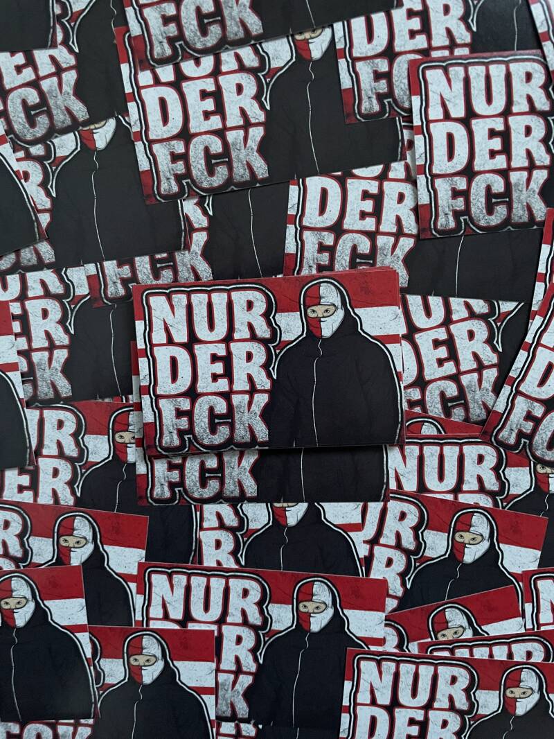 Nur der FCK Stickers