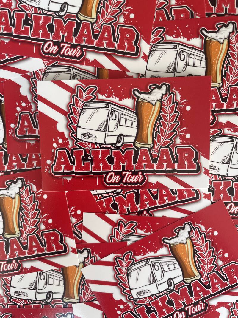 Alkmaar on tour stickers
