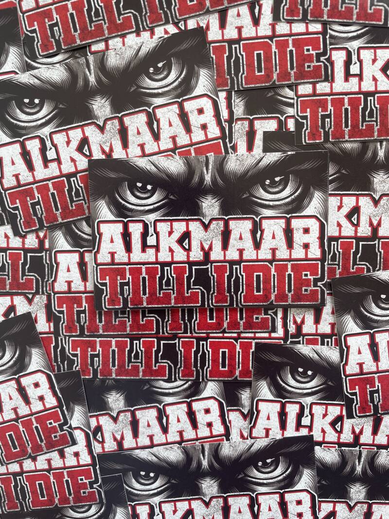 Alkmaar till I die stickers