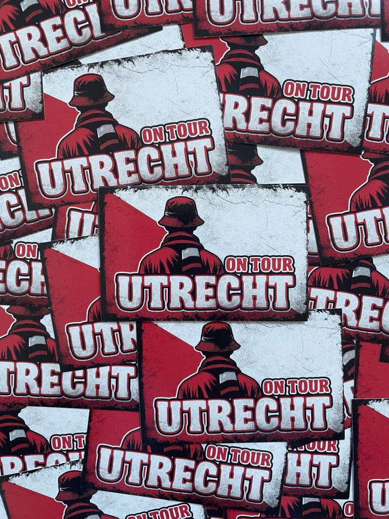 Utrecht on tour stickers
