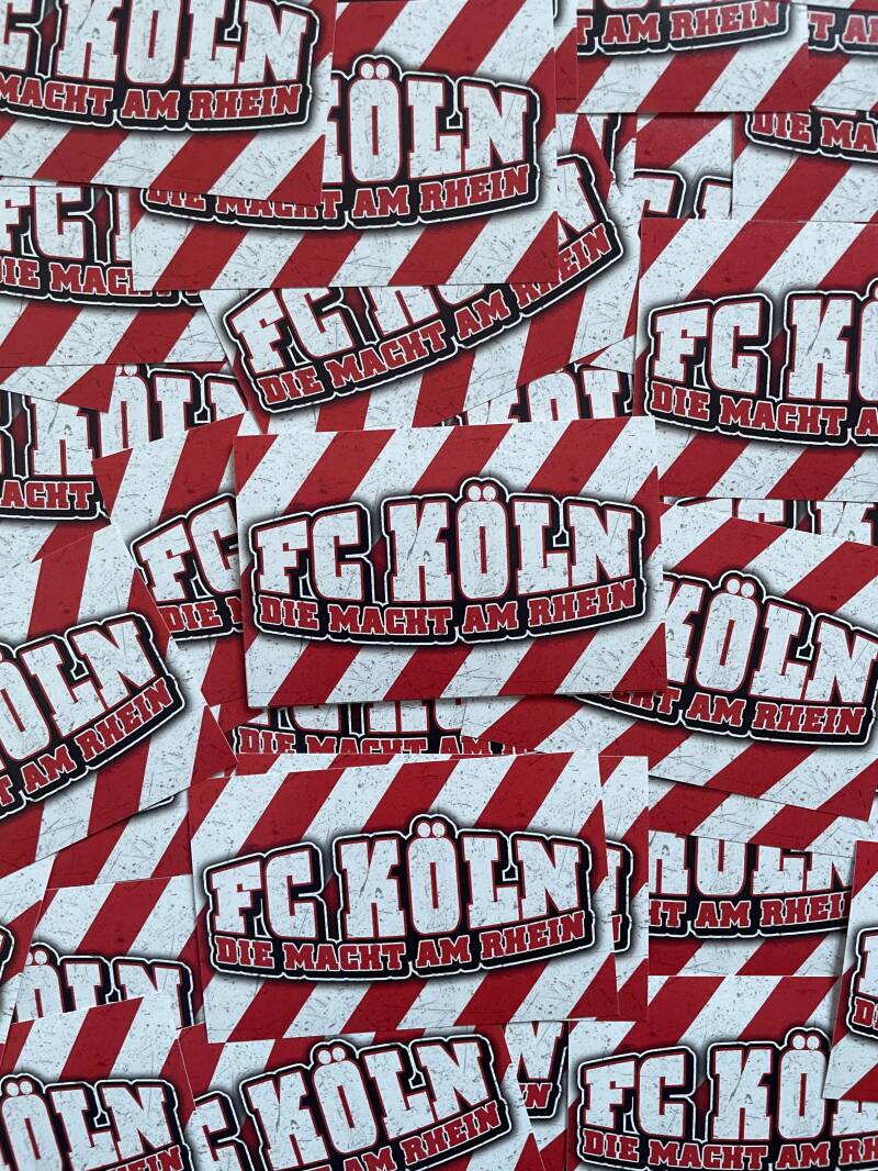 FC Köln die macht am rhein Stickers