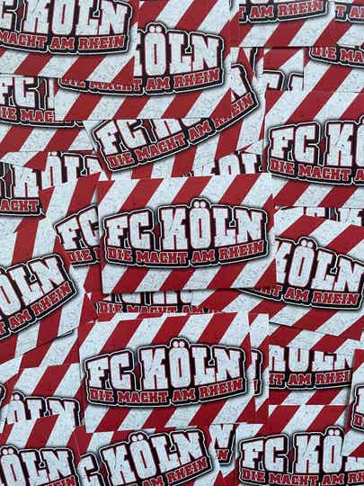 FC Köln die macht am rhein Stickers