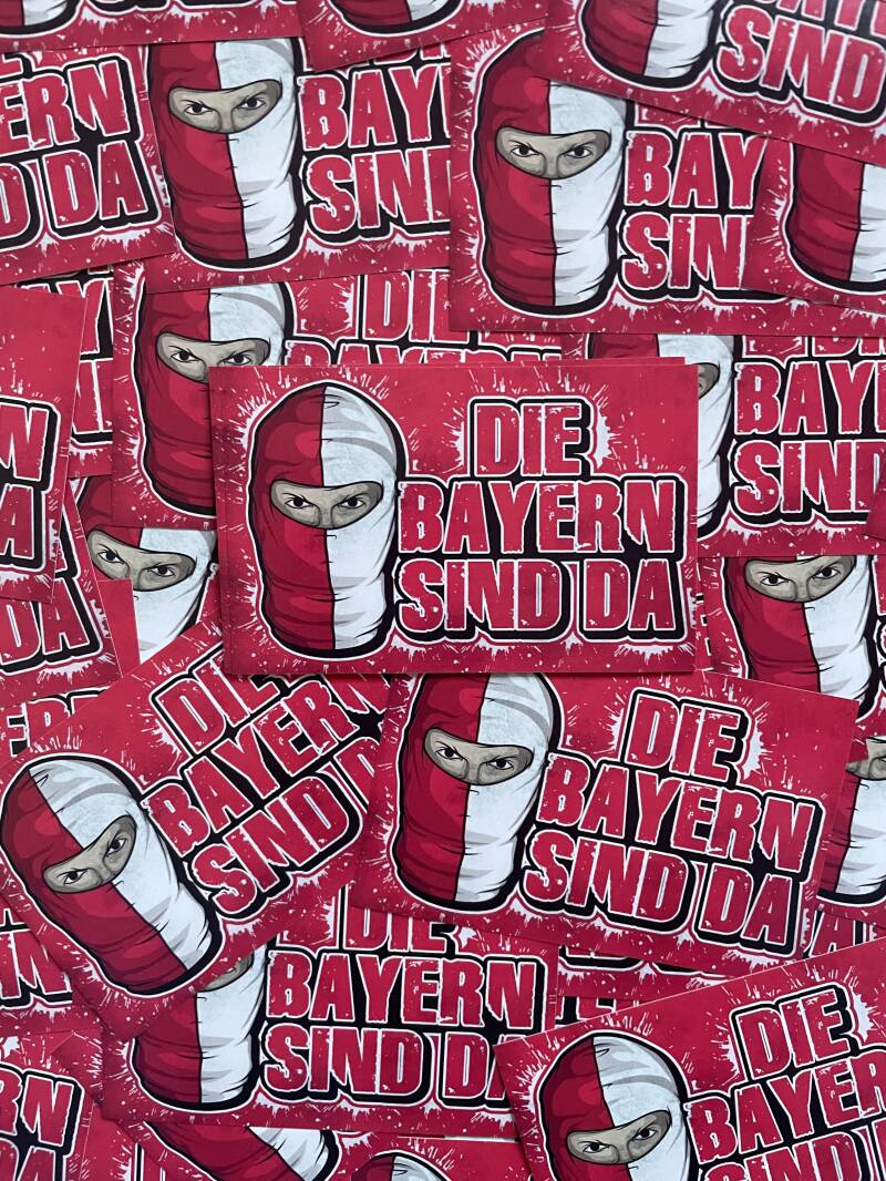 Die Bayern sind da stickers