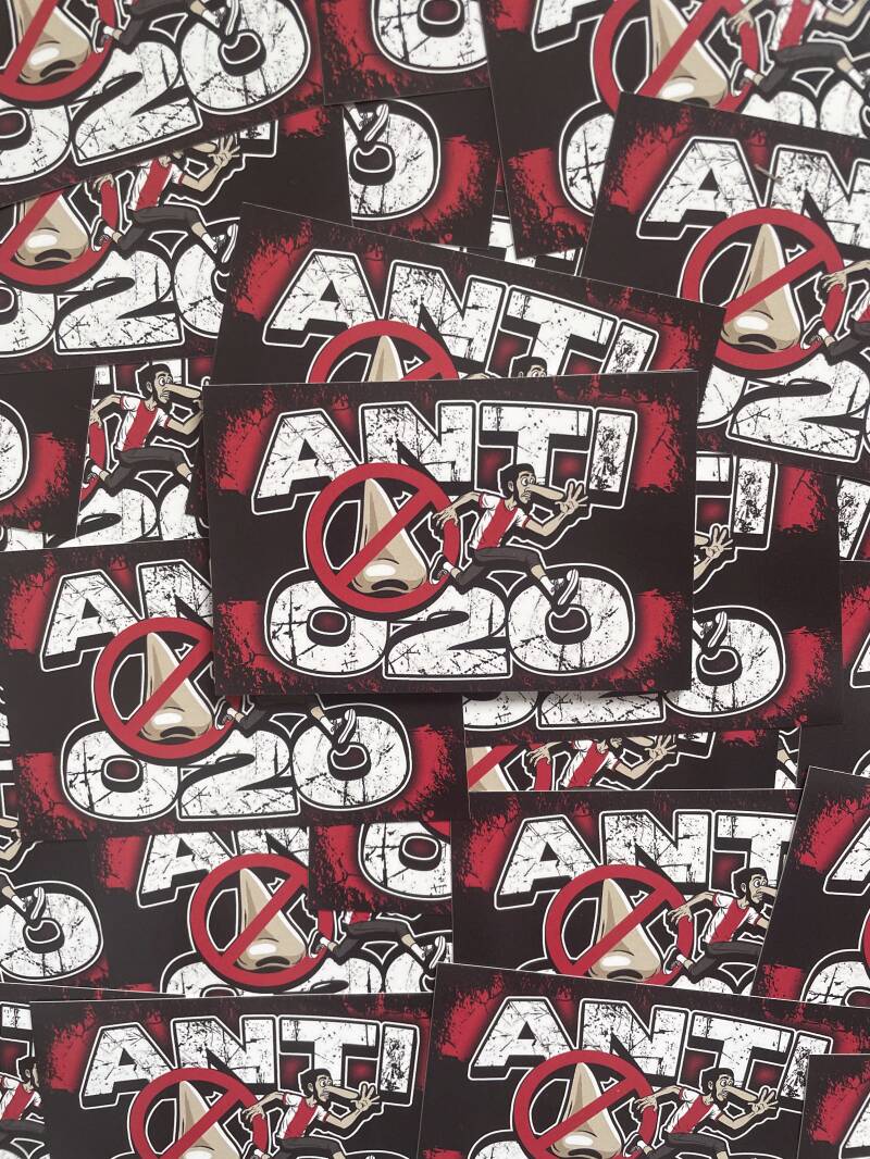 Anti 020 stickers 2.0