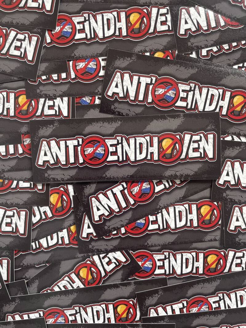 Anti Eindhoven stickers