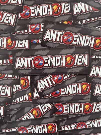 Anti Eindhoven stickers