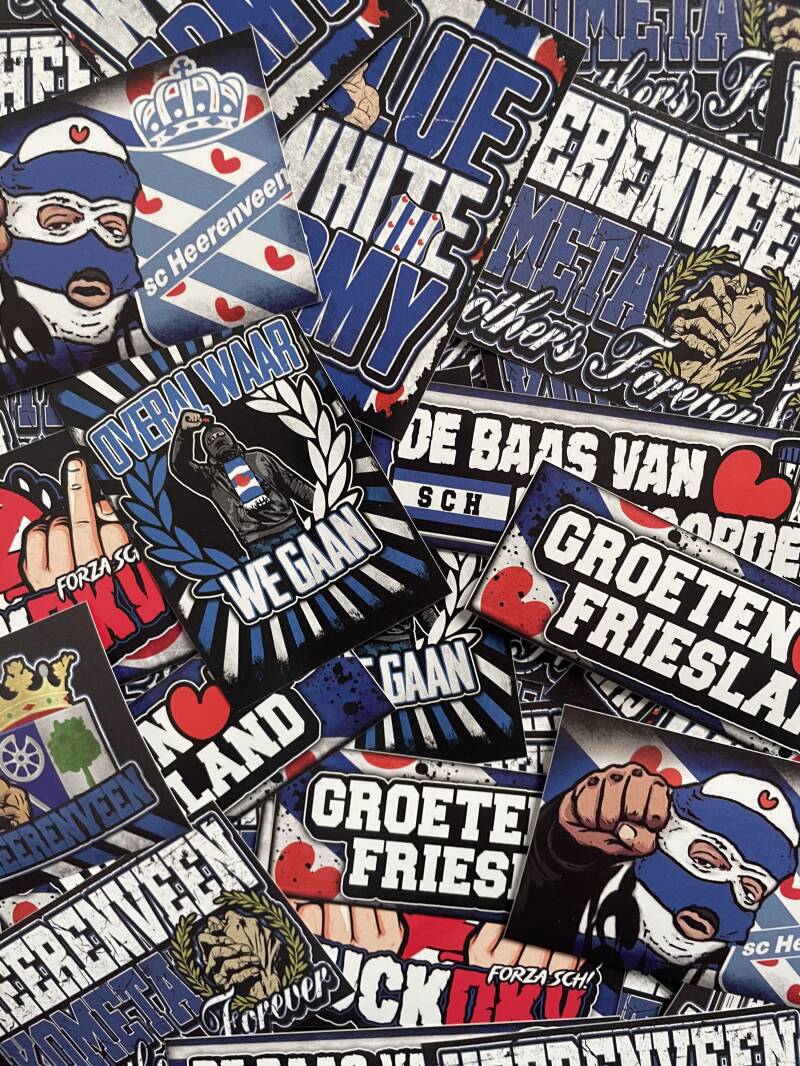 Heerenveen Sticker Mix