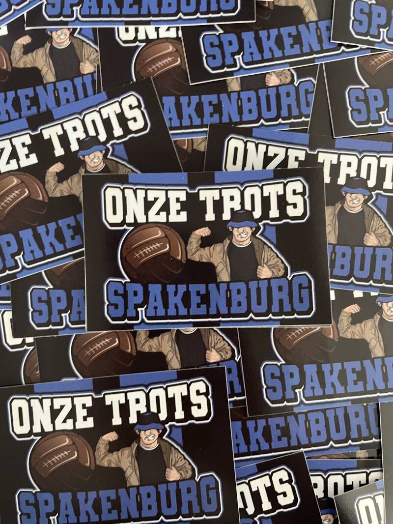 Onze trots Spakenburg stickers