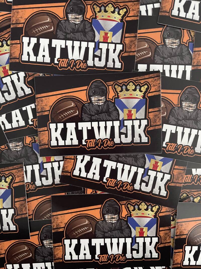 Katwijk till I die stickers