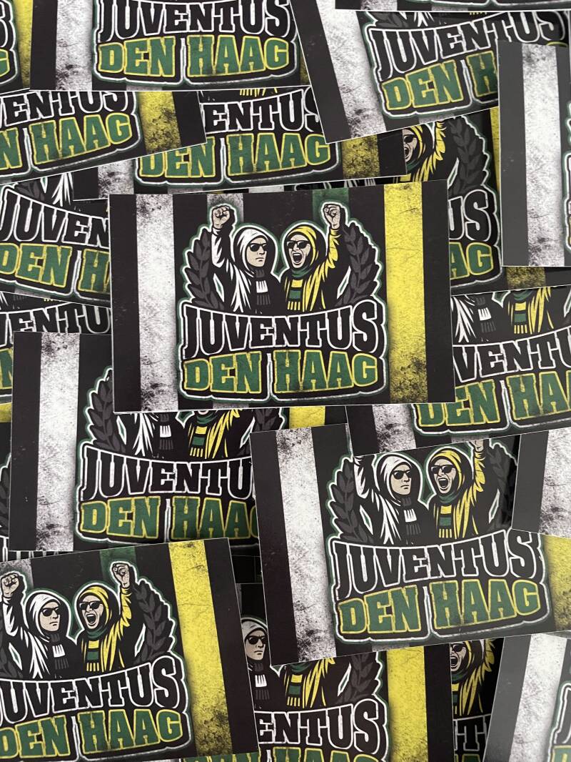 Juventus X Den Haag stickers